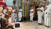 Jalabhisheka and Shodashopachar Puja by HH Swamiji at Shri Shivakrishna Mandir, Hubballi (26 Feb 2025)